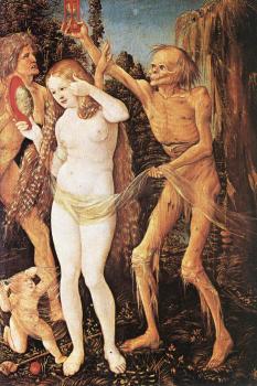 Hans Baldung Grien : Three Ages of the Woman and the Death